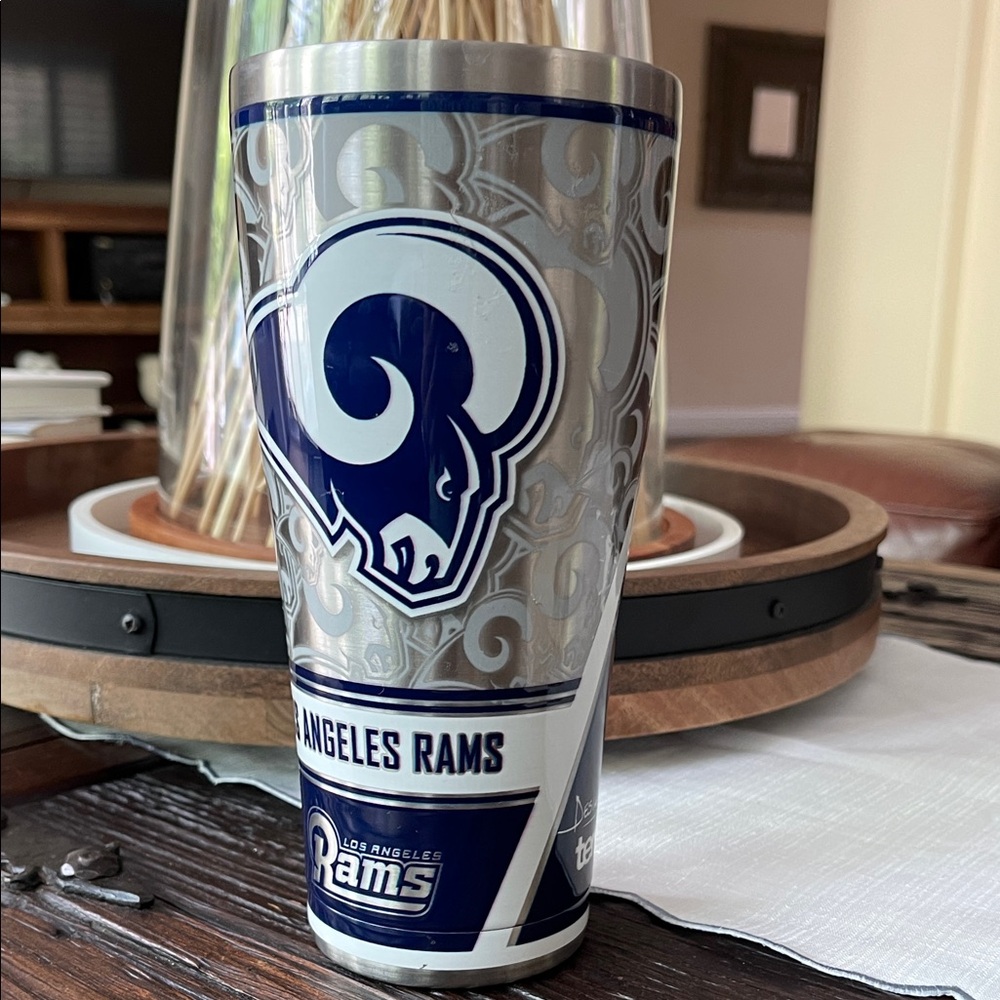 Los Angeles Rams Tumbler - Navy & Silver